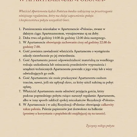 Appartamento Polonia